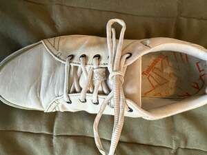 Vintage Timberland Men's Size 11 Smart Comfort Low Top Sneakers - Cream Leather